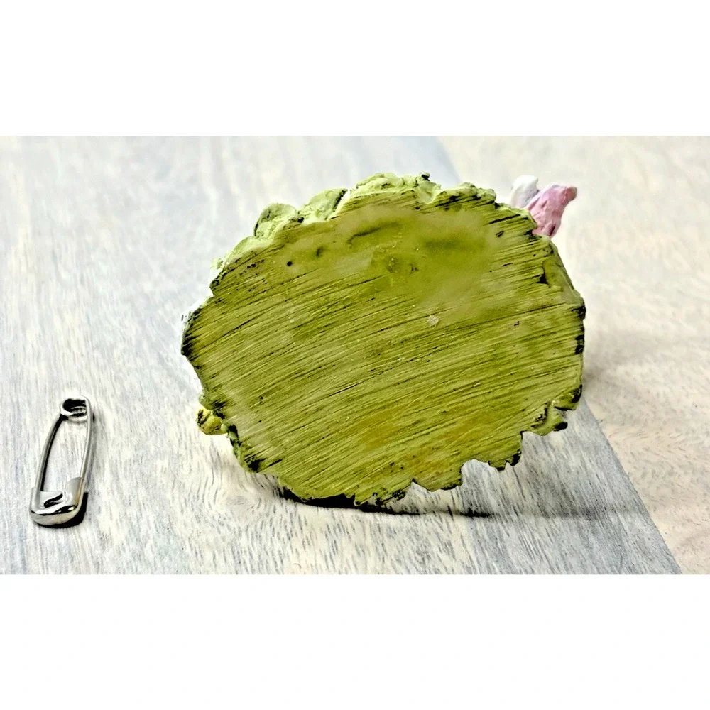 VTG UNICORN RAINBOW MYTHICAL SCULPTURE MINIATURE RESIN FIGURINE - Picture 7 of 8